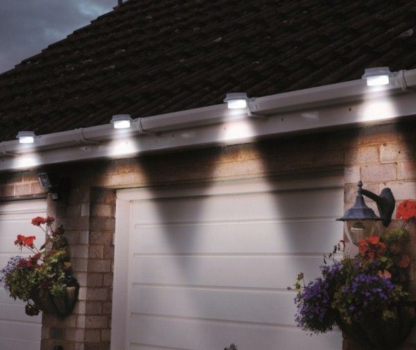 Solar Multipurpose Light (6-Piece, White) w/ Screw & Mount, Energy-Saving - Amazingooh Wholesale