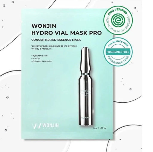 Wonjin Effect Hydro Vial Mask PRO Concentrated Essence Mask 10pcs - amazingooh