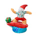 1.8m Inflatable Surfing Santa with LED Lights for Christmas Beach Decor - Amazingooh Wholesale
