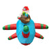 1.8m Inflatable Surfing Santa with LED Lights for Christmas Beach Decor - Amazingooh Wholesale