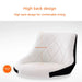2 Pcs Bar Stools Kitchen Bar Stool Leather Barstools Swivel Gas Lift Counter Chairs BS8403 White - Amazingooh Wholesale