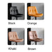 2 Pcs Bar Stools Kitchen Bar Stool Leather Barstools Swivel Gas Lift Counter Chairs BS8406 Khaki - Amazingooh Wholesale