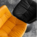 2 Pcs Bar Stools Kitchen Bar Stool Leather Barstools Swivel Gas Lift Counter Chairs BS8406 Orange - Amazingooh Wholesale