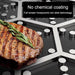 316 Stainless Steel Frying Pan Non - Stick Cooking Frypan Cookware 30cm Honeycomb - Amazingooh Wholesale
