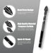 5x 6mm Industrial Grade Concrete Drill Bits Set for Tile Brick Glass Plastic Masonry - Amazingooh Wholesale