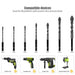 5x 6mm Industrial Grade Concrete Drill Bits Set for Tile Brick Glass Plastic Masonry - Amazingooh Wholesale