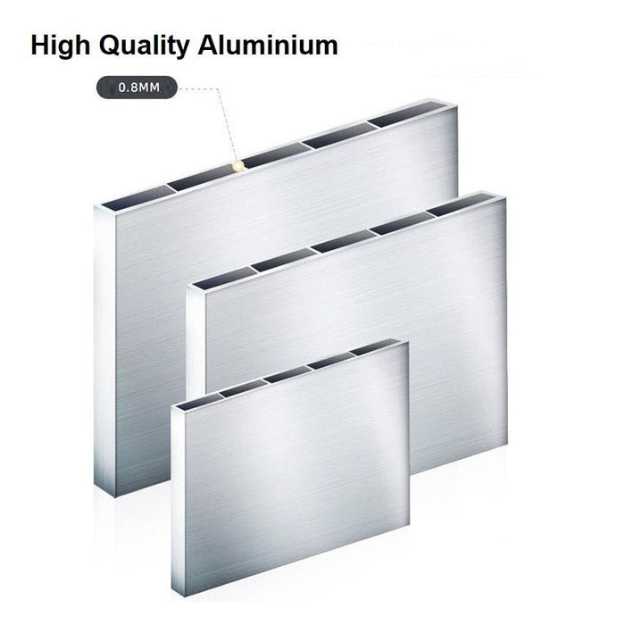 80cm Aluminum Modern Bathroom Vanity Single - Sink & Faucet & Mirrors Set for Bathroom - Amazingooh Wholesale