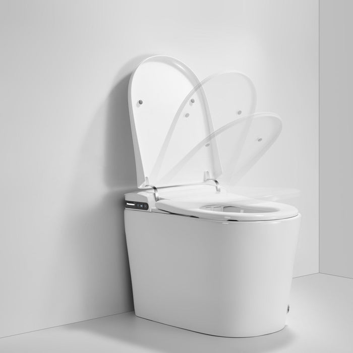 AMT K7105 High Tech Tankless Smart Toilet with Bidet, Heated Seats, Aroma Diffusion Function - Amazingooh Wholesale