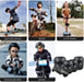 AMX Knee Pads, Knee Elbow Pads and Wrist Guards Protective Gear Set (Medium - Red) - Amazingooh Wholesale