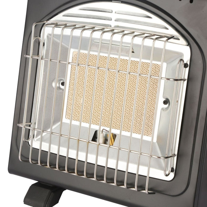 AMZ 1700W 2 - in - 1 Portable Outdoor Camping Butane Gas Heater Stove Steel Iron Aluminium Metal Manual Application for Travel - Amazingooh Wholesale
