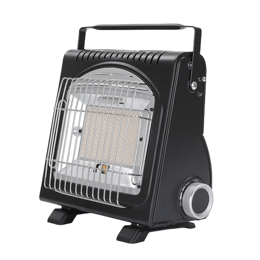 AMZ 1700W 2 - in - 1 Portable Outdoor Camping Butane Gas Heater Stove Steel Iron Aluminium Metal Manual Application for Travel - Amazingooh Wholesale