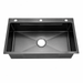 AMZ 900x500mm Gun Metal Grey Nano Single Bowl Kitchen Sink with Workstation Accessories - Amazingooh Wholesale