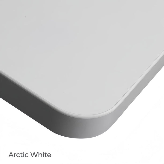 AMZ Electric Height Adjustable Standing Desk 120x60cm Sit Stand Desk Top for Home Office (White Frame + White Desktop) (Copy) - Amazingooh Wholesale
