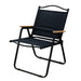 AMZ Folding Camping Chair, Portable Camping Chair, Lightweight Camping Backpacking Chair, Outdoor Beach Chair for Camping Hiking Garden Travel Beach Picnic BBQ Outdoor (Black, Large) - Amazingooh Wholesale