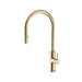 AMZ Kaya Pull Out Kitchen Swivel Mixer Multi Colour Gooseneck Sink Mixer (Gold/Gun Metal Grey) - Amazingooh Wholesale