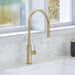 AMZ Kaya Pull Out Kitchen Swivel Mixer Multi Colour Gooseneck Sink Mixer (Gold/Gun Metal Grey) - Amazingooh Wholesale