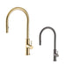 AMZ Kaya Pull Out Kitchen Swivel Mixer Multi Colour Gooseneck Sink Mixer (Gold/Gun Metal Grey) - Amazingooh Wholesale