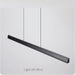 BAMDECOR 1.2M Modern Minimalist Trapezoid Pendant Light Adjustable LED Bar Light for Dining Room and Kitchen - Black - Amazingooh Wholesale