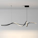 BAMDECOR A036 Modern LED Linear Pendant Lights with Dimmable LED and Adjustable Hanging Length 120cm - Black - Amazingooh Wholesale