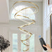 BAMDECOR A18801/8 Nordic Home Decor Dining Room Pendant lamp lights Ceiling Lamp Hanging Light (8 Rings - Gold) - Amazingooh Wholesale
