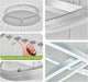 BAMDECOR A18815 Modern LED Chandelier, Dimmable Pendant Light Rings Round Ceiling Lighting (5 Rings-Silver) - Amazingooh Wholesale