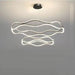 BAMDECOR A212/2 Modern Wavy Art Aluminum Light Fixture for Living Room Bedroom Indoor Decor - Amazingooh Wholesale