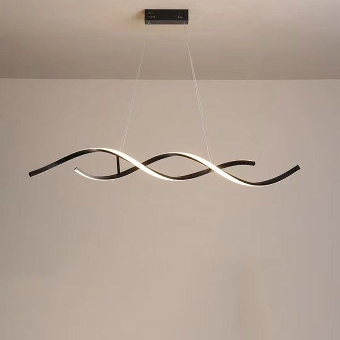 BAMDECOR A24122 Modern Minimalist Black Pendant Light Adjustable LED Chandelier for Dining Room and Bar (Copy) - Amazingooh Wholesale