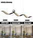 BAMDECOR A2575 Modern Design Linear LED Ceiling Light for Dining Room Office Kitchen Living Room (Black) - Amazingooh Wholesale