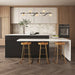 BAMDECOR AD2621 Modern Black Kitchen Island Light with Glass Globe Shade Ceiling Pendant Lights (Copy) - Amazingooh Wholesale