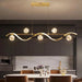BAMDECOR AD2621 Modern Gold Kitchen Island Light with Glass Globe Shade Ceiling Pendant Lights - Amazingooh Wholesale