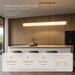 Bamdecor Antique Brass Alabaster Faux Marble Pendant Light 150cm/120cm (Brass Gold) - Amazingooh Wholesale