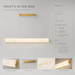 Bamdecor Antique Brass Alabaster Faux Marble Pendant Light 150cm/120cm (Brass Gold) - Amazingooh Wholesale