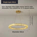 BAMDECOR C3313/1 Modern Crystal Chandeliers Lighting Fixtures Contemporary Round Chandelier Lighting Fixtures Crystal Pendant Ceiling Lights(Gold) - Amazingooh Wholesale