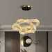 BAMDECOR C3320 Modern Crystal Chandeliers Lighting Fixtures Contemporary Round Chandelier Lighting Fixtures Crystal Pendant Ceiling Lights(3 Rings Gold - 100+80+60cm) - Amazingooh Wholesale