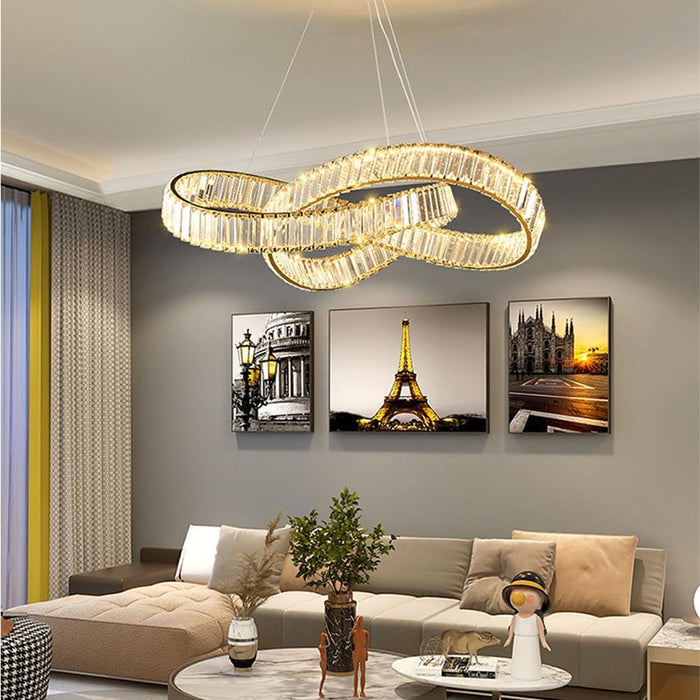 BAMDECOR C3323 Post Modern Light Luxury Crystal Chandelier Pendant Ceiling Lights - Amazingooh Wholesale