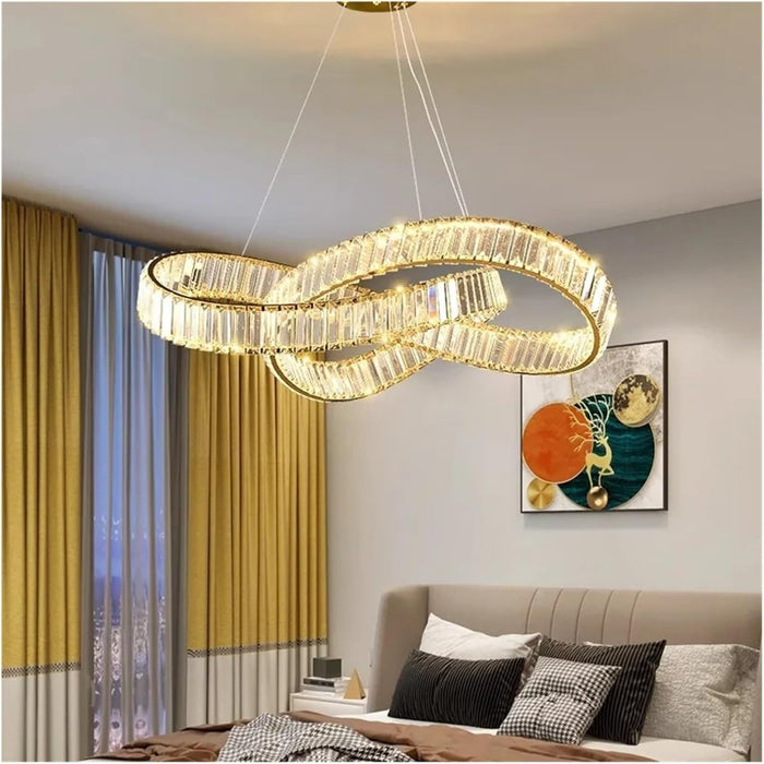 BAMDECOR C3323 Post Modern Light Luxury Crystal Chandelier Pendant Ceiling Lights - Amazingooh Wholesale