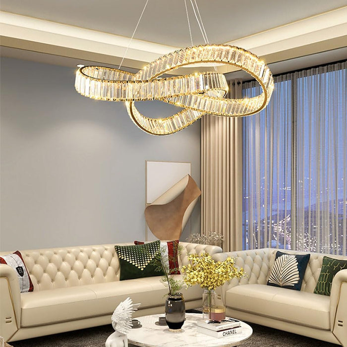 BAMDECOR C3323 Post Modern Light Luxury Crystal Chandelier Pendant Ceiling Lights - Amazingooh Wholesale