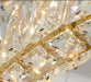 BAMDECOR C3325 Five Rings Modern Crystal Chandeliers Lighting Fixtures Contemporary Round Chandelier Lighting Fixtures Crystal Pendant Ceiling Lights - Amazingooh Wholesale
