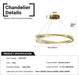 BAMDECOR C3342/1 Modern Crystal Chandeliers Lighting Fixtures Contemporary Wave Chandelier Lighting Fixtures Crystal Pendant Ceiling Lights for Living Room (Gold) - Amazingooh Wholesale