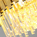 BAMDECOR C3356/2 Grande Two Layer Round Crystal Chandelier (Gold - 75cm) - Amazingooh Wholesale