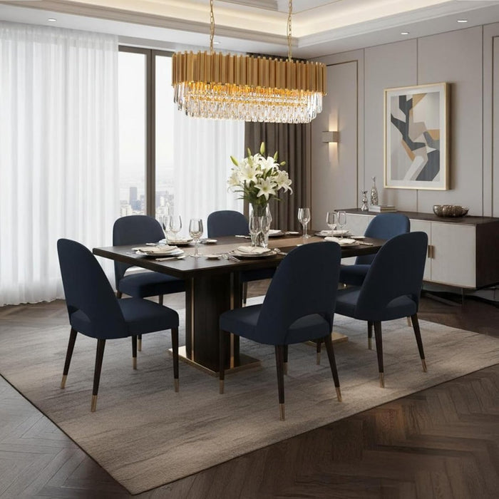 BAMDECOR C3356/OVAL Modern Oval Crystal Chandelier Gold Ceiling Light Luxury Pendant Lights 3 Colors Island Light Linear Chandeliers (L90xW35cm) - Amazingooh Wholesale