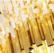 BAMDECOR C3356/OVAL Modern Oval Crystal Chandelier Gold Ceiling Light Luxury Pendant Lights 3 Colors Island Light Linear Chandeliers (L90xW35cm) - Amazingooh Wholesale