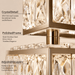 BAMDECOR C3603 Crystal Cube Frame LED Chandelier (Brass Gold) - Amazingooh Wholesale