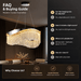 BAMDECOR C3628 Modern Luxury Crystal Ribbon Pendant Chandelier (Black-60cm) - Amazingooh Wholesale