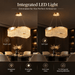 BAMDECOR C3628 Modern Luxury Crystal Ribbon Pendant Chandelier (Gold-60cm) - Amazingooh Wholesale