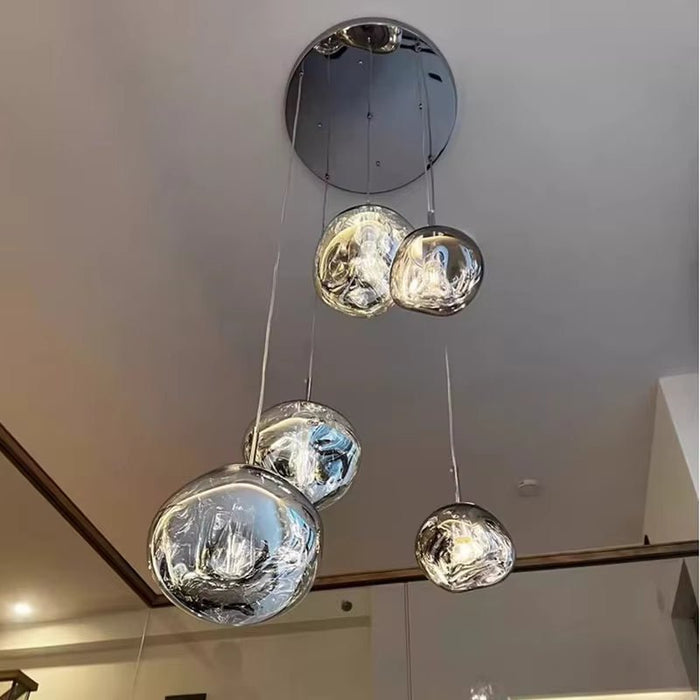 BAMDECOR LED Chandeliers Crystal Chandelier Nordic Lava Lamp Living Room Decoration Salon Interior Home Suitable for Bar, Cafe, Restaurant Room - Amazingooh Wholesale