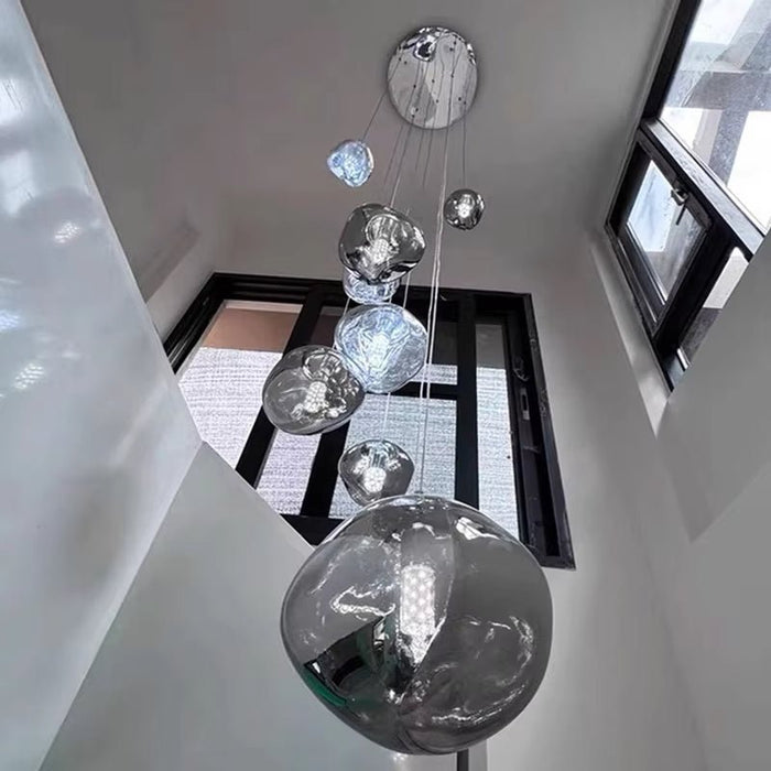 BAMDECOR LED Chandeliers Crystal Chandelier Nordic Lava Lamp Living Room Decoration Salon Interior Home Suitable for Bar, Cafe, Restaurant Room - Amazingooh Wholesale