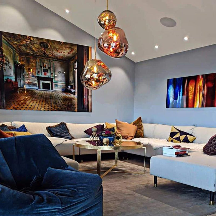 BAMDECOR LED Chandeliers Crystal Chandelier Nordic Lava Lamp Living Room Decoration Salon Interior Home Suitable for Bar, Cafe, Restaurant Room - Amazingooh Wholesale