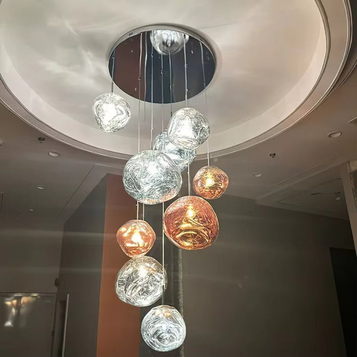 BAMDECOR LED Chandeliers Crystal Chandelier Nordic Lava Lamp Living Room Decoration Salon Interior Home Suitable for Bar, Cafe, Restaurant Room - Amazingooh Wholesale