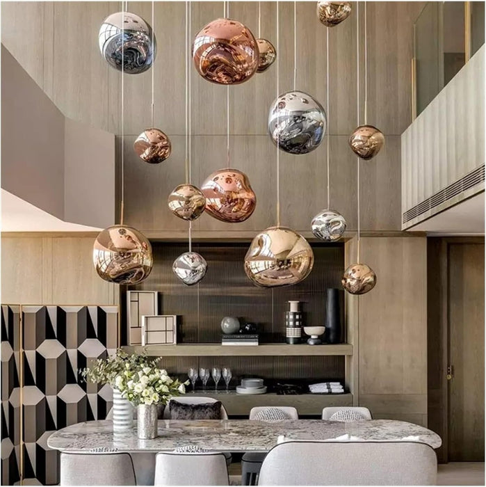 BAMDECOR LED Chandeliers Crystal Chandelier Nordic Lava Lamp Living Room Decoration Salon Interior Home Suitable for Bar, Cafe, Restaurant Room - Amazingooh Wholesale